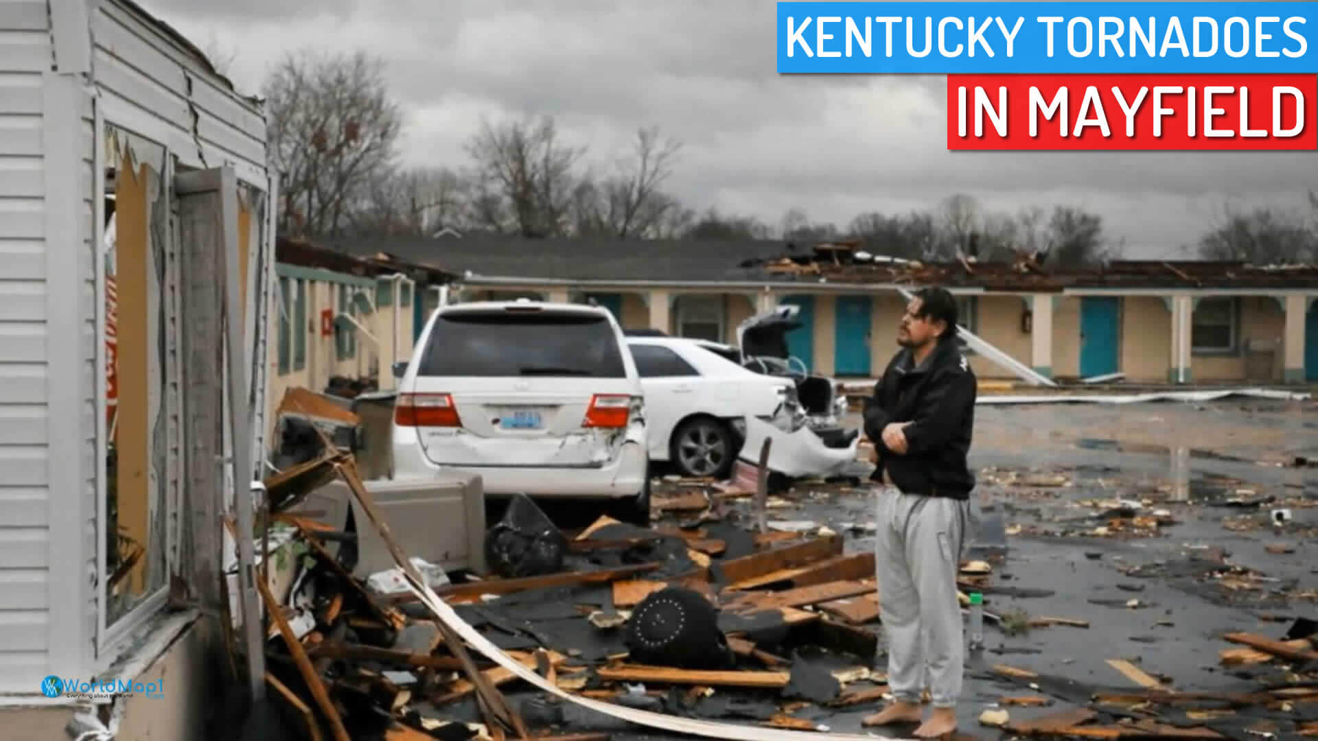 Tornado Damage in Mayfield, US